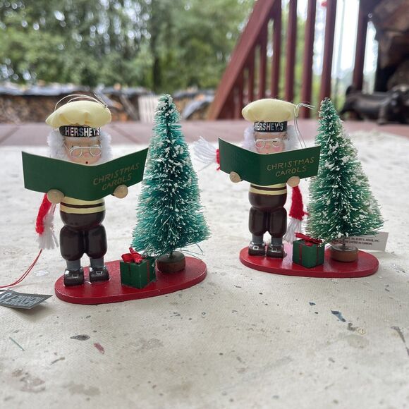 Vintage Set Of 18 Hershey’s Chocolate Christmas Ornaments by Kurt Adler - Picture 9 of 12